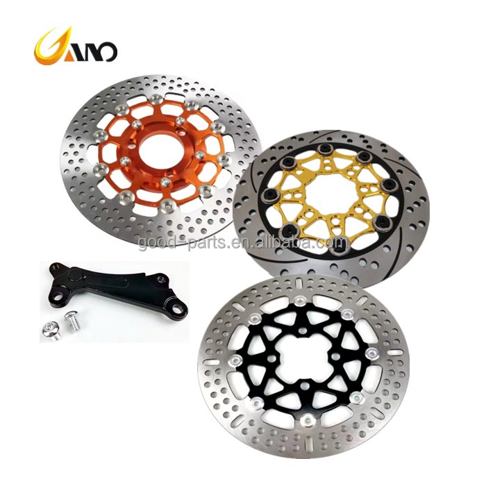 WANOU LC135 Y15ZR Y16ZR Floating Rotor Red Front Disc Plate 267mm Motorcycle Disc Brake Disk